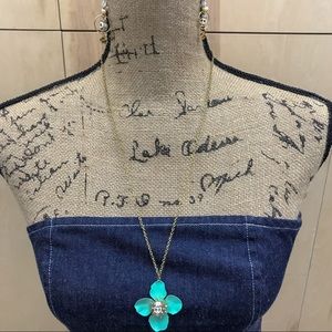 Frock 'n Roll Skull Bling Handcrafted Necklace